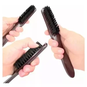 Escova Escovinha Pente Disfarce Madeira Para Cabelo e Barba