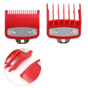 Kit com 2 pentes de disfarce — Wahl/Kemei — 0.5 (meio) + 1.5 (um e meio)